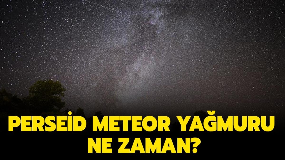 Perseid meteor yamuru 2021 ne zaman, bugn m" Perseid meteor yamuru Trkiye'den saat kata izlenecek"