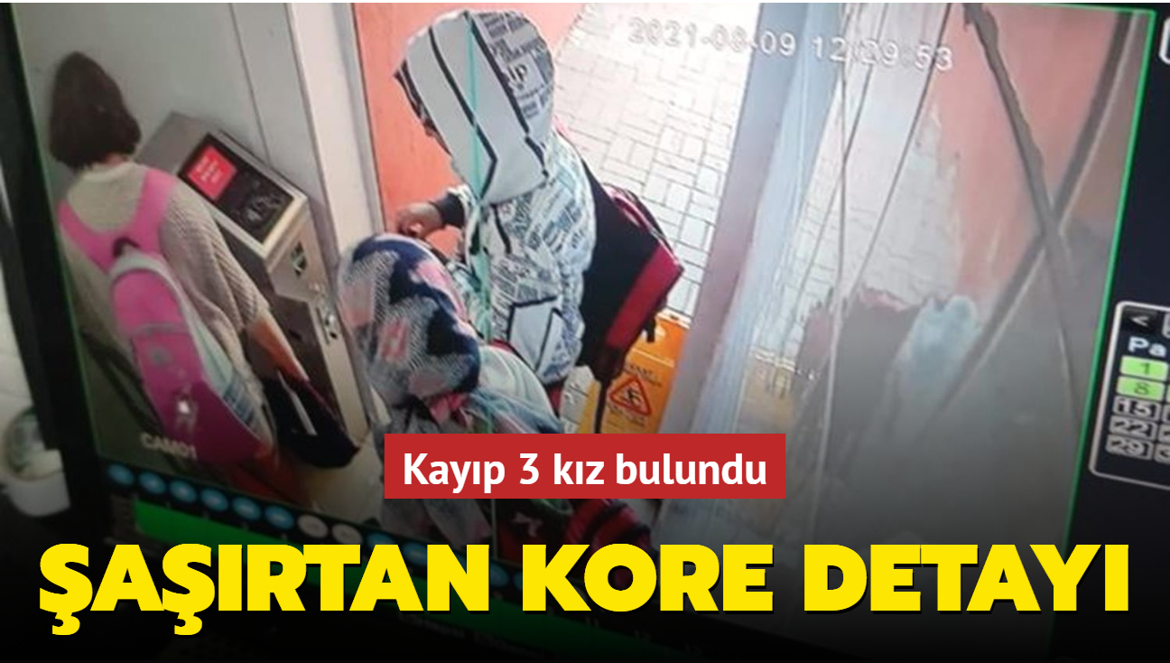 Hadmky'de kaybolan 3 kz bulundu: artan Kore detay