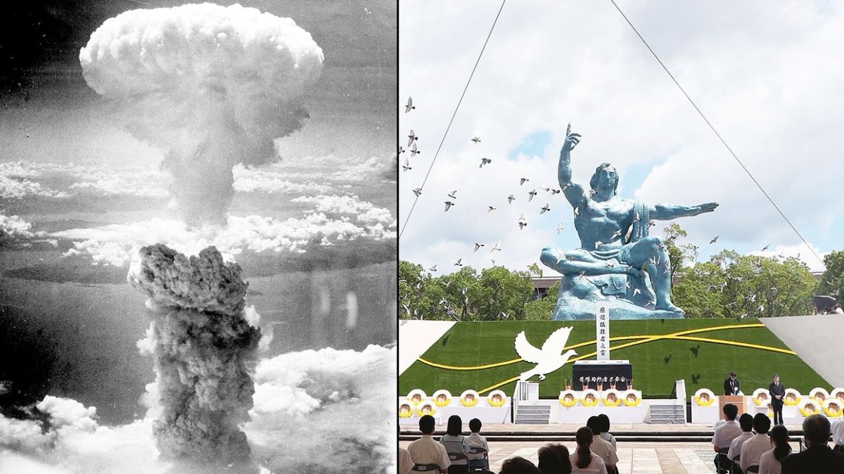 Nagasaki'de 76. yıla hüzünlü anma