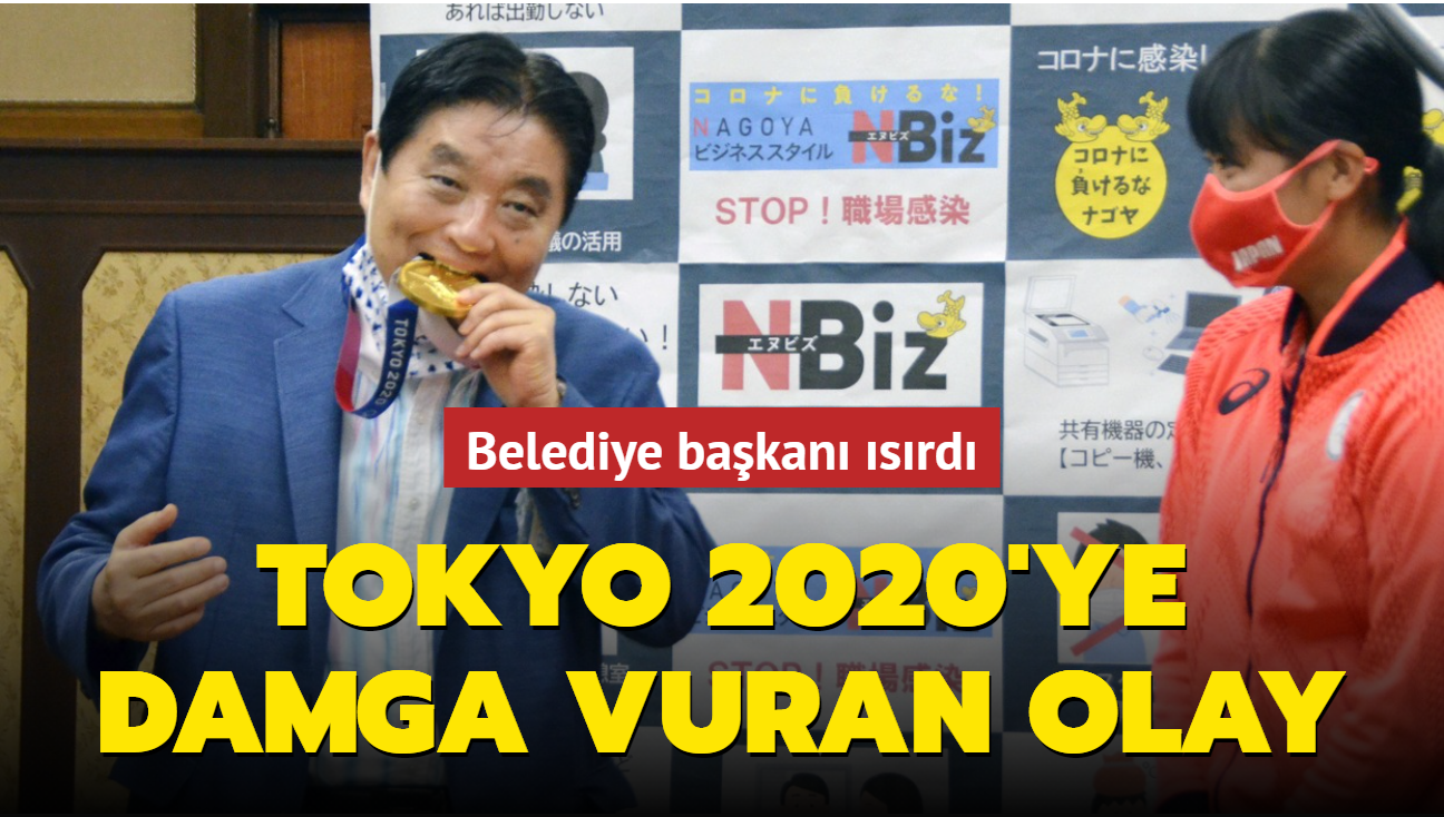 Tokyo 2020'ye damga vuran olay! Belediye bakannn "srd" altn madalya yenilenecek