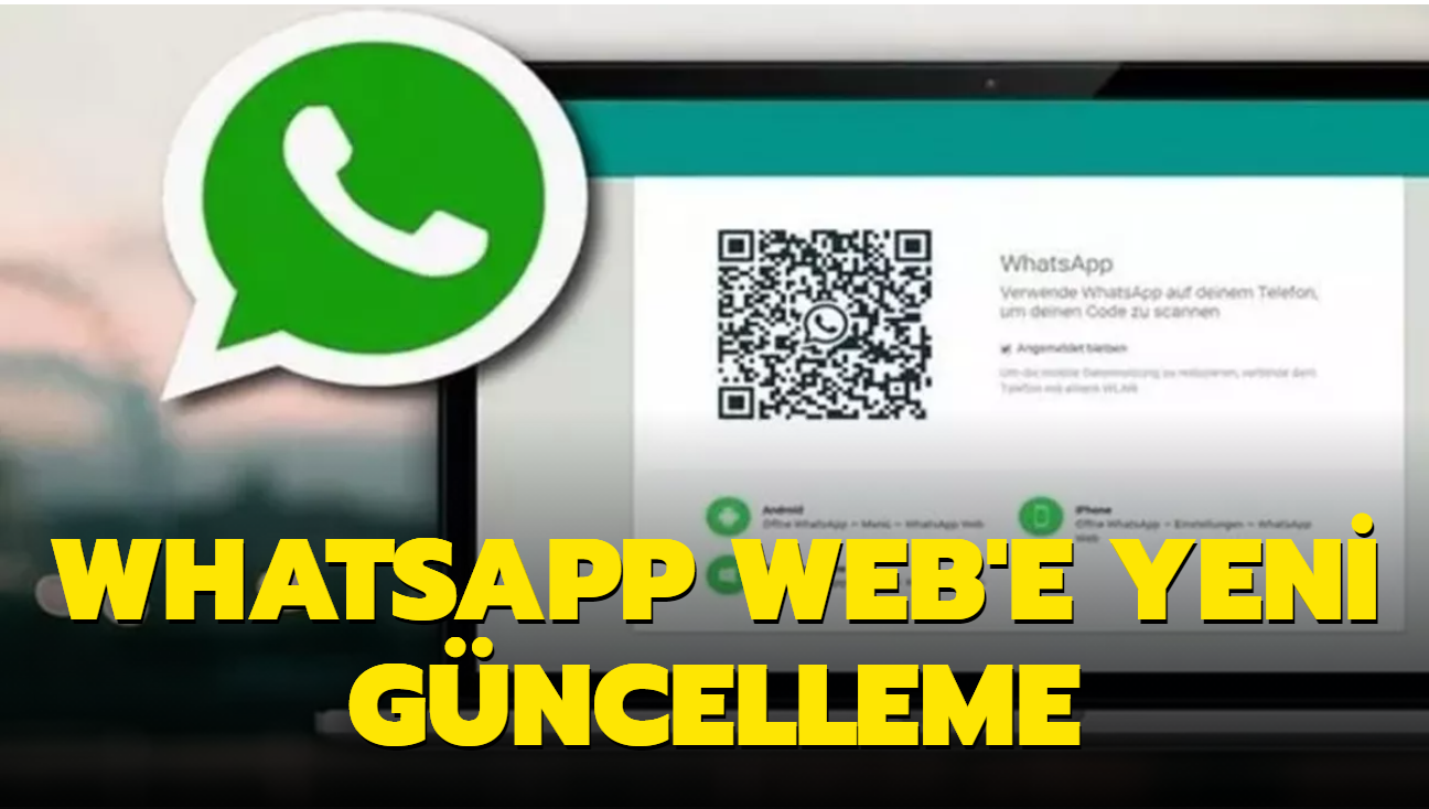 WhatsApp Web'e yeni gncelleme