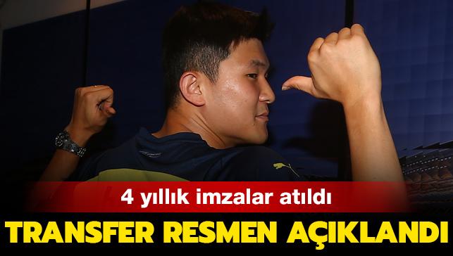 Son dakika transfer haberi: Fenerbahe, Min-Jae Kim'i 4 yllna transfer etti