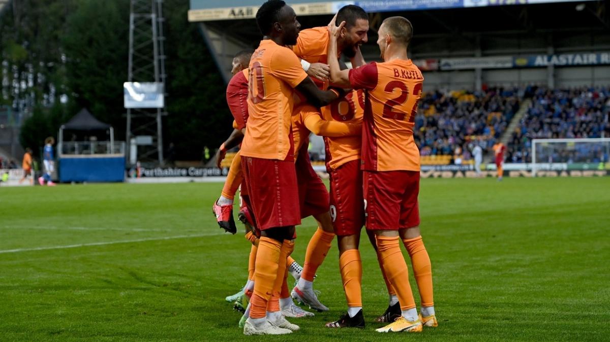 Galatasaray Sper Lig allarnda yksek formuyla dikkat ekiyor