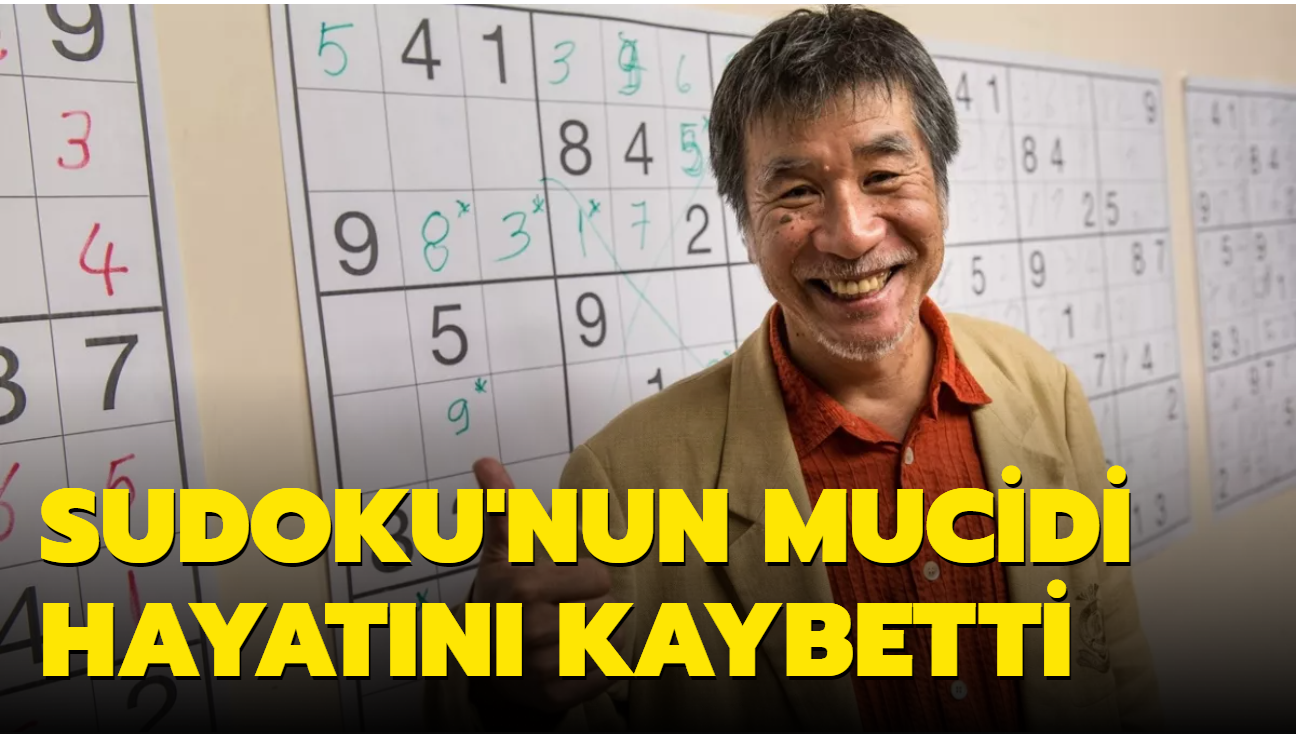 Sudoku'nun mucidi Maki Kaji 69 yaşında hayatını kaybetti