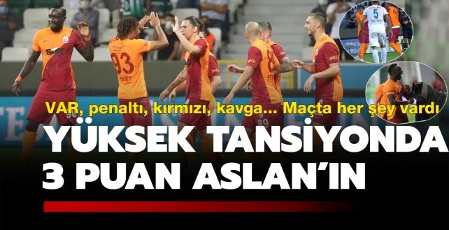 Yüksek tansiyonda 3 puan Galatasaray'ın 0-2