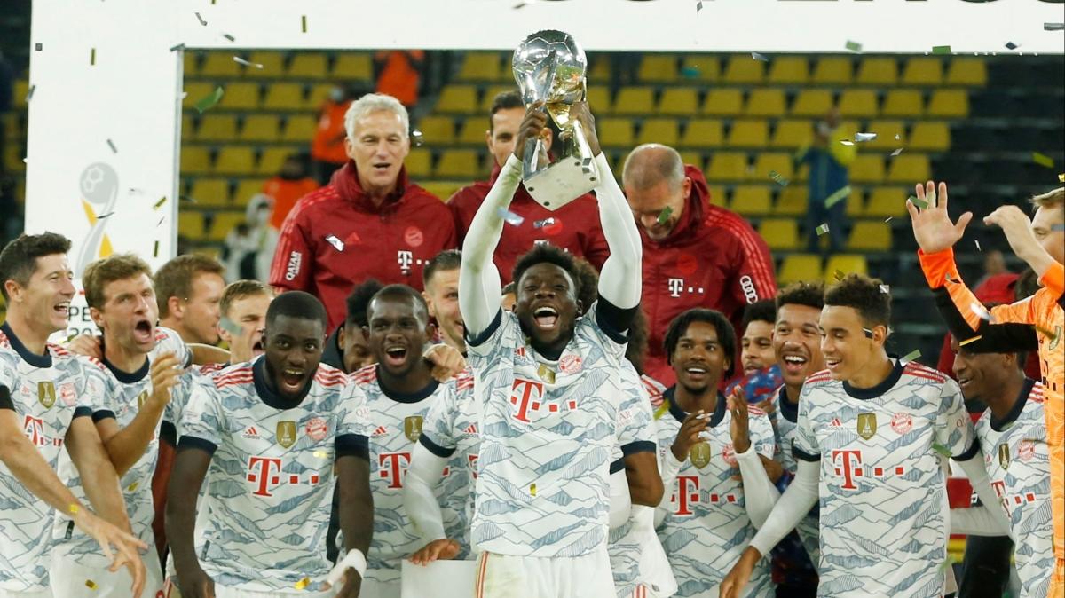Borussia Dortmund'u deviren Bayern Münih, Süper Kupa'nın sahibi oldu