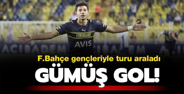 Gümüş gol! Fenerbahçe gençleriyle güldü: 1-0