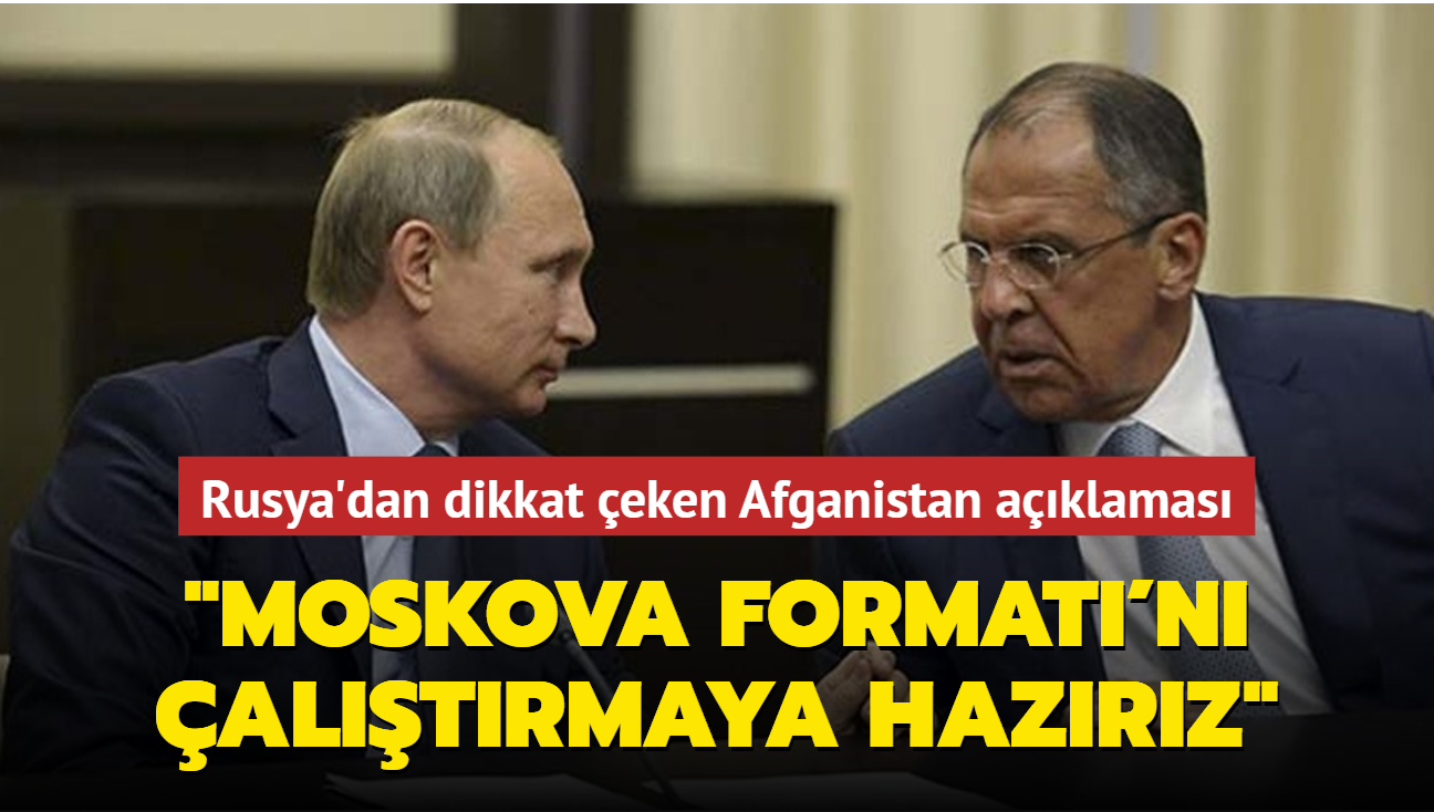 Rusya: Afganistan meselesine ilikin Moskova Format'n altrmaya hazrz