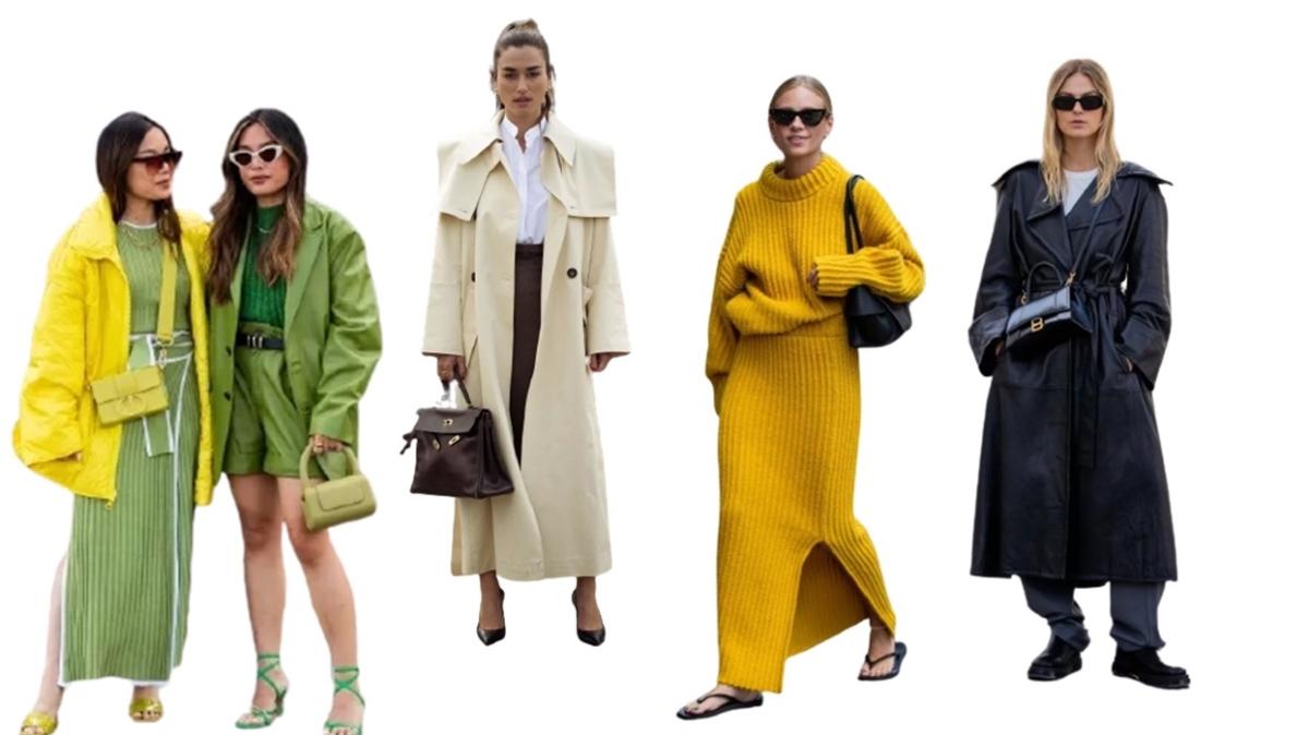 2021 Sonbahar modasında trend: Triko elbiseler ve trençler