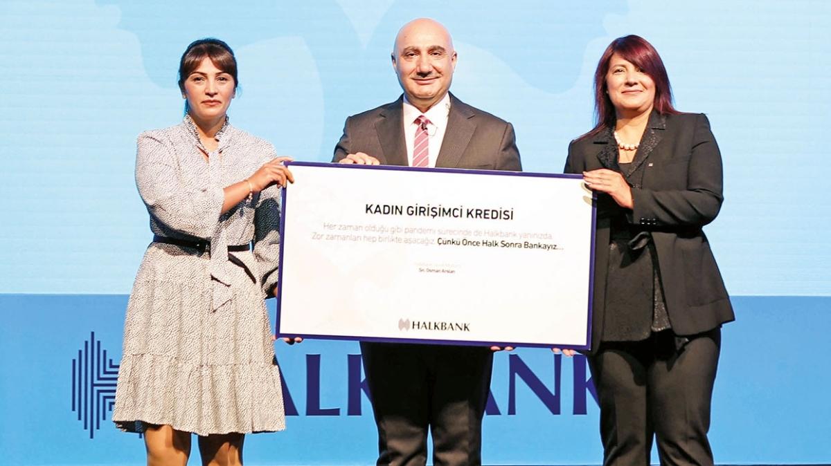 Halkbank desteğini artırıyor! Kadın girişimcilere 4 milyar liralık kredi