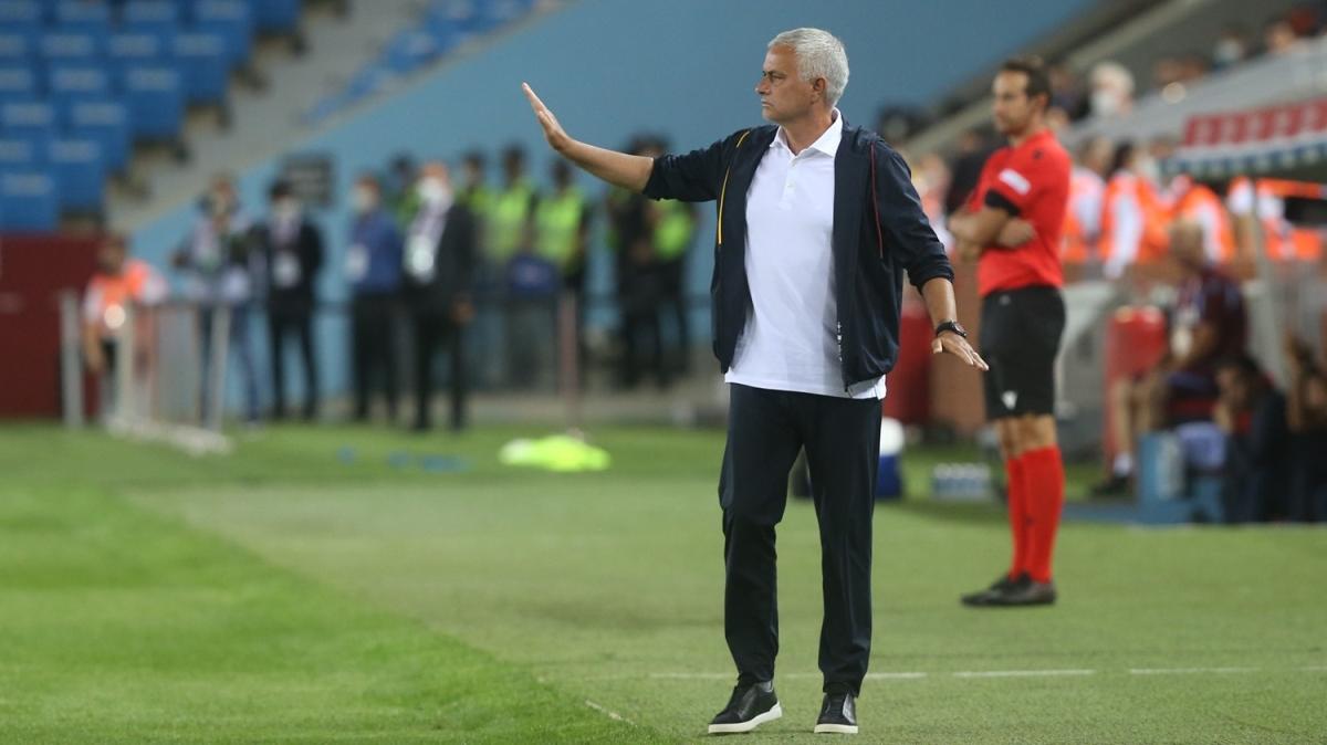 Jose Mourinho: Trabzonspor, ok iyi takm; taraftarlar mkemmeldi