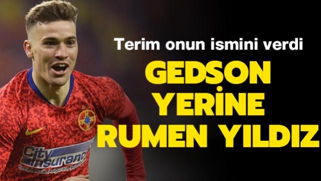 Galatasaray'da Gedson'un alternatifi Romanya'da bulundu
