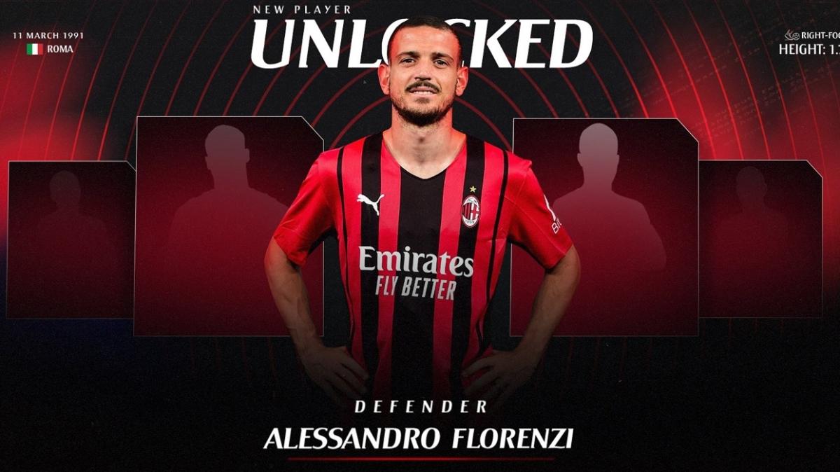 Milan Alessandro Florenzi'yi kiralık olarak transfer etti