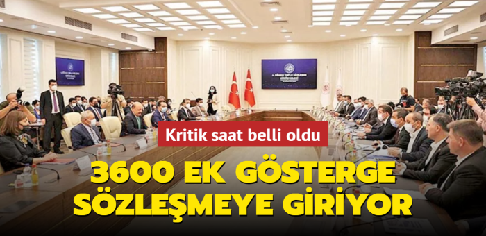 3600 ek gsterge szlemeye giriyor