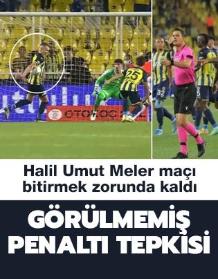 Fenerbahe-Antalyaspor manda grlmemi penalt tepkisi