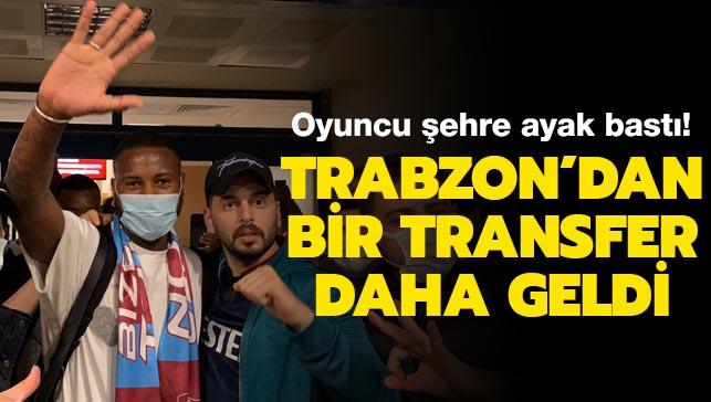 Trabzonspor'da Stefano Denswill imza iin ehre geldi