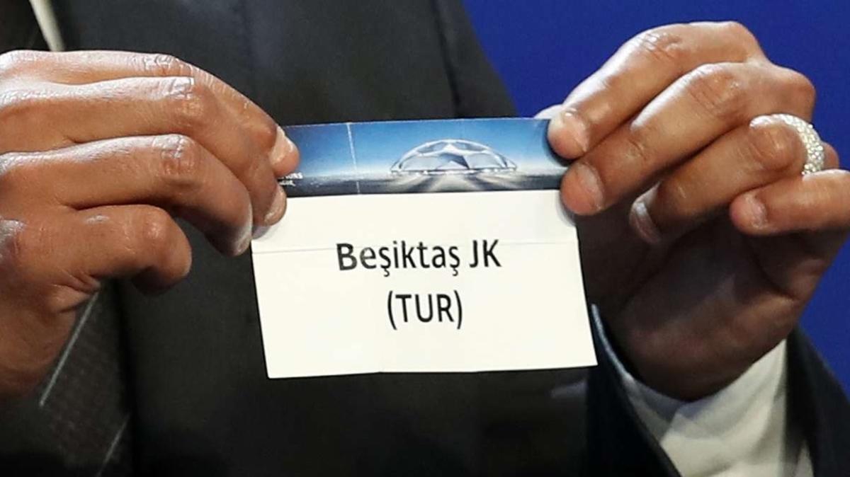Beşiktaş'ın Şampiyonlar Ligi'ndeki rakipleri belli oluyor