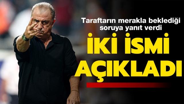 Fatih Terim'den ma sonu transfer aklamas: Halil Derviolu ve Gedson Fernandes...