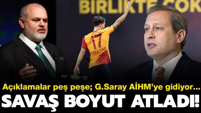 aykur Rizespor ile Galatasaray arasnda Oulcan alayan sava boyut atlad! Aklamalar pe pee; Galatasaray, AHM'ye gidiyor...