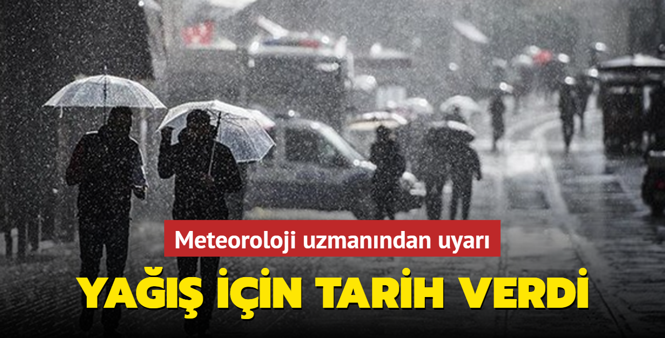 Meteoroloji uzmanndan uyar: stanbul ve evresi haftaya yamurla balayacak