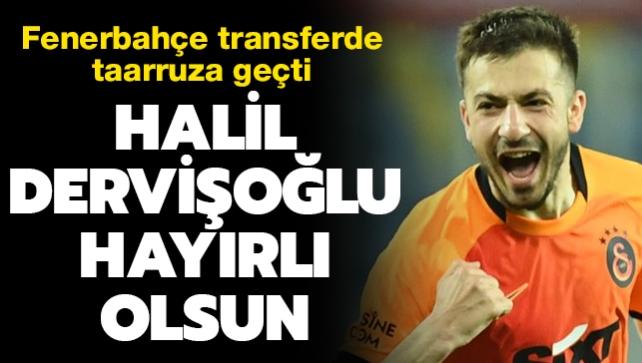 Fenerbahe'den Galatasaray'a Halil Derviolu alm! Anlama tamam