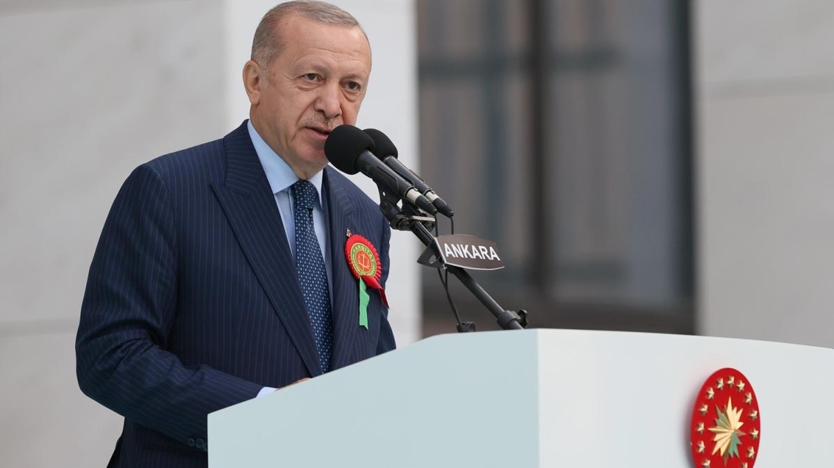 Başkan Erdoğan, yeni Yargıtay binasına ilişkin detayları paylaştı