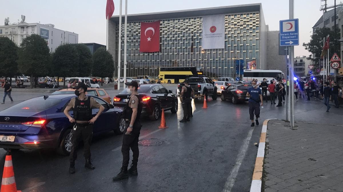İstanbul'da "Yeditepe Huzur Uygulaması" kapsamında denetim yapıldı