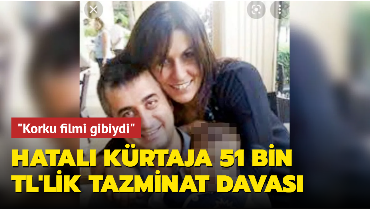 Hatal krtaja 51 bin TL'lik tazminat davas