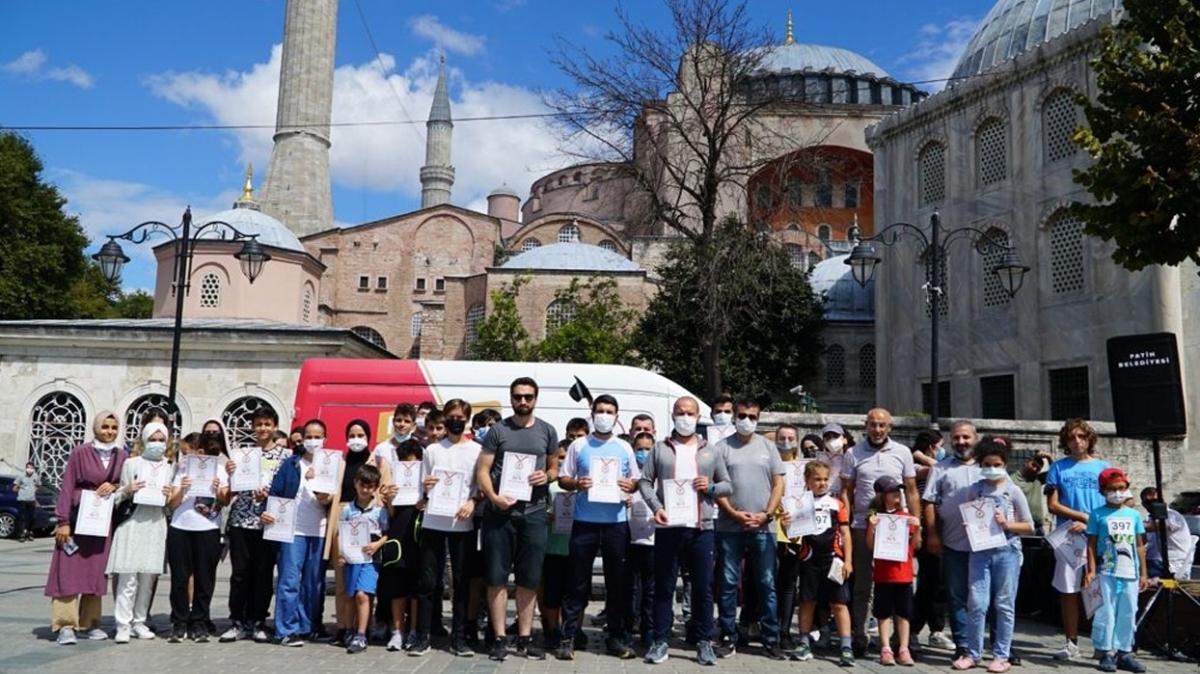 Ayasofya'y kefetmek daha nce bu kadar elenceli olmamt