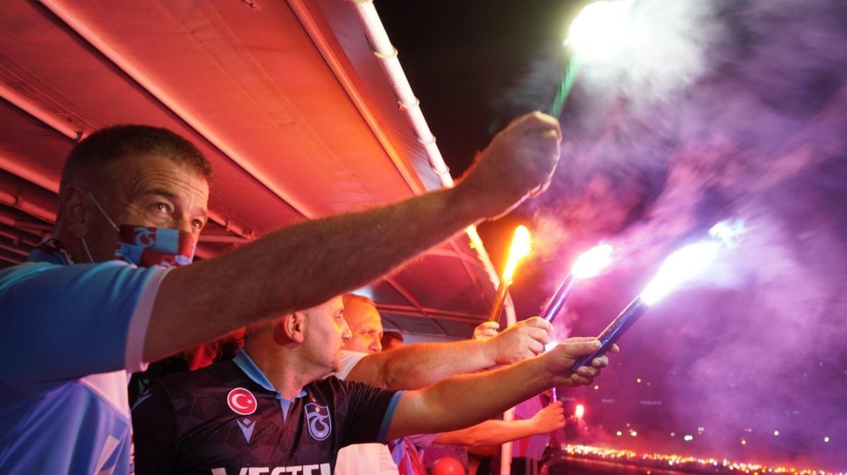 Trabzonspor'dan grkemli kutlay