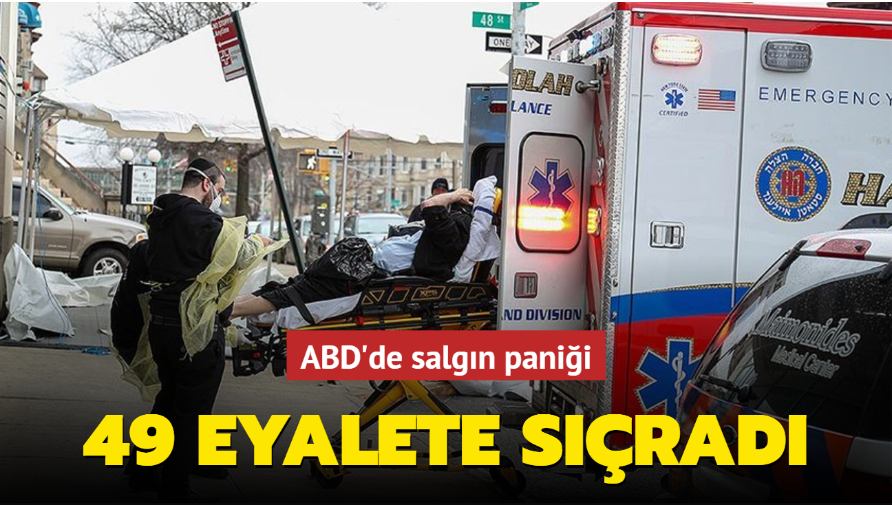 ABD'de "Mu varyant" panii... 49 eyalete srad