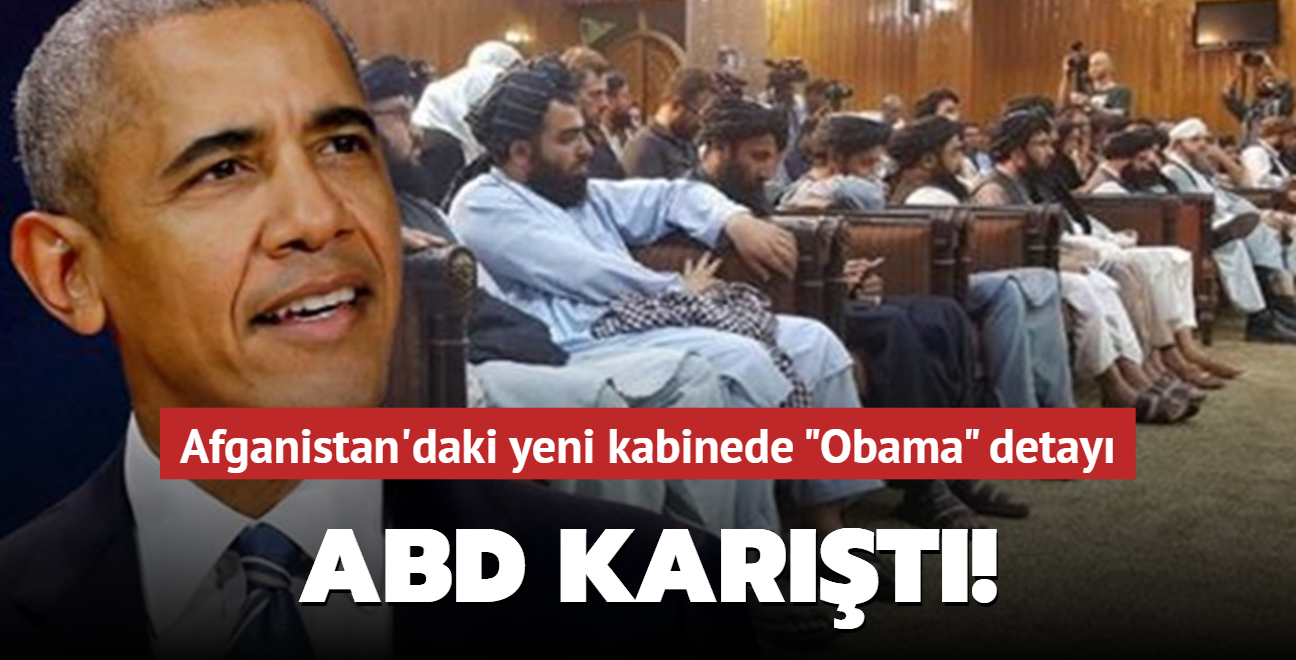 ABD kart! Afganistan'daki yeni kabinede 'Obama' detay