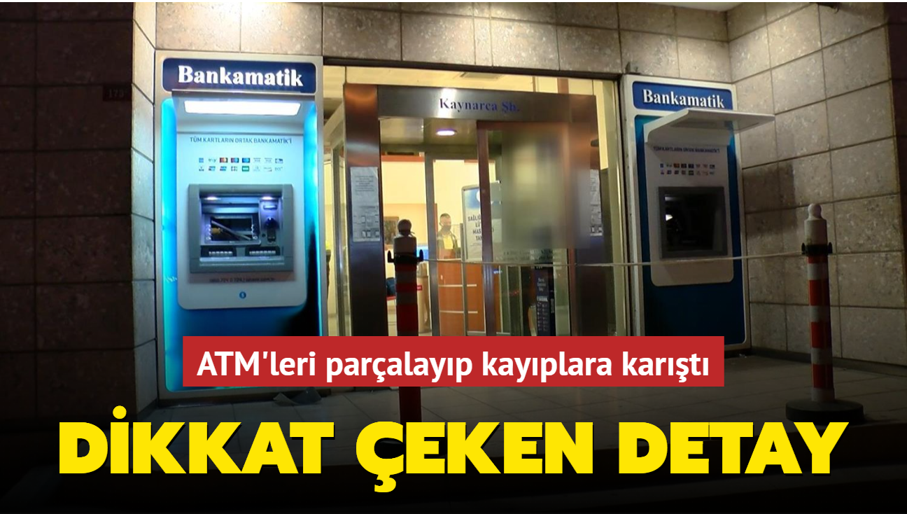 ATM'leri paralayp kayplara kart