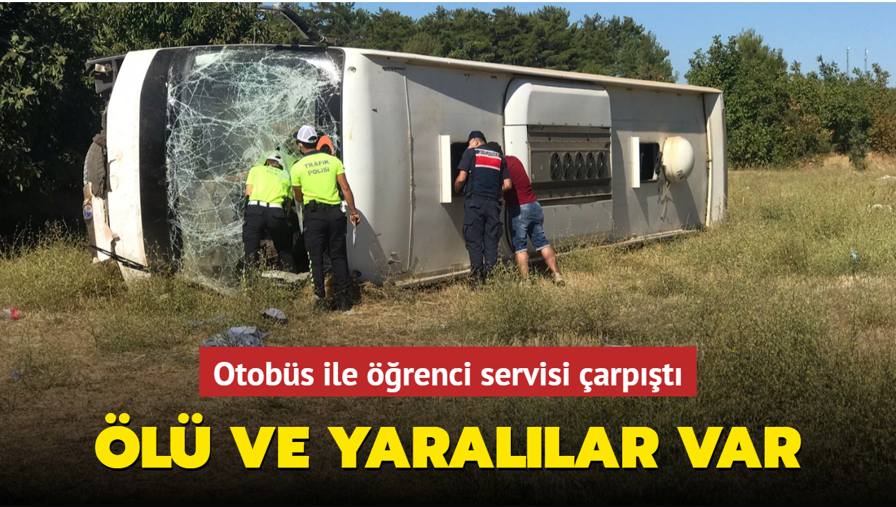 Son dakika haberi... Mula'da otobs ile renci servisi arpt: Onlarca yaral var