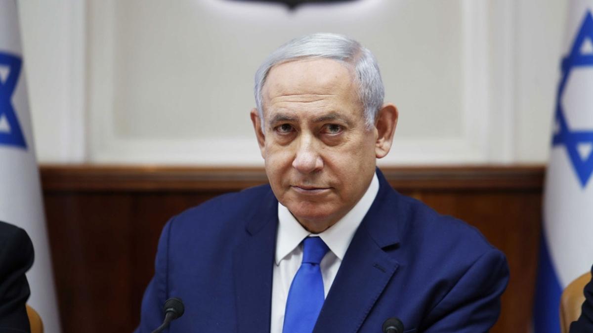 Netanyahu'nun yolsuzluktan yarglanmas 3 ay sonra grlen durumayla devam etti