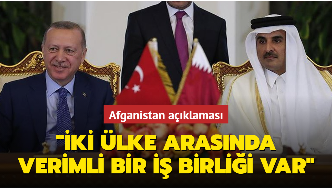 Bykeli Gksu: Trkiye ile Katar arasnda verimli bir i birlii var