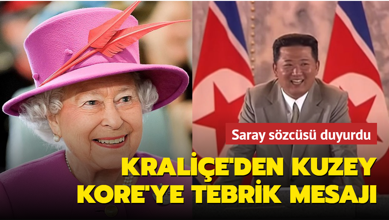 II. Elizabeth'ten Kuzey Kore'ye tebrik mesaj... Birleik Krallk Kraliesi ulusal gnlerini kutlad