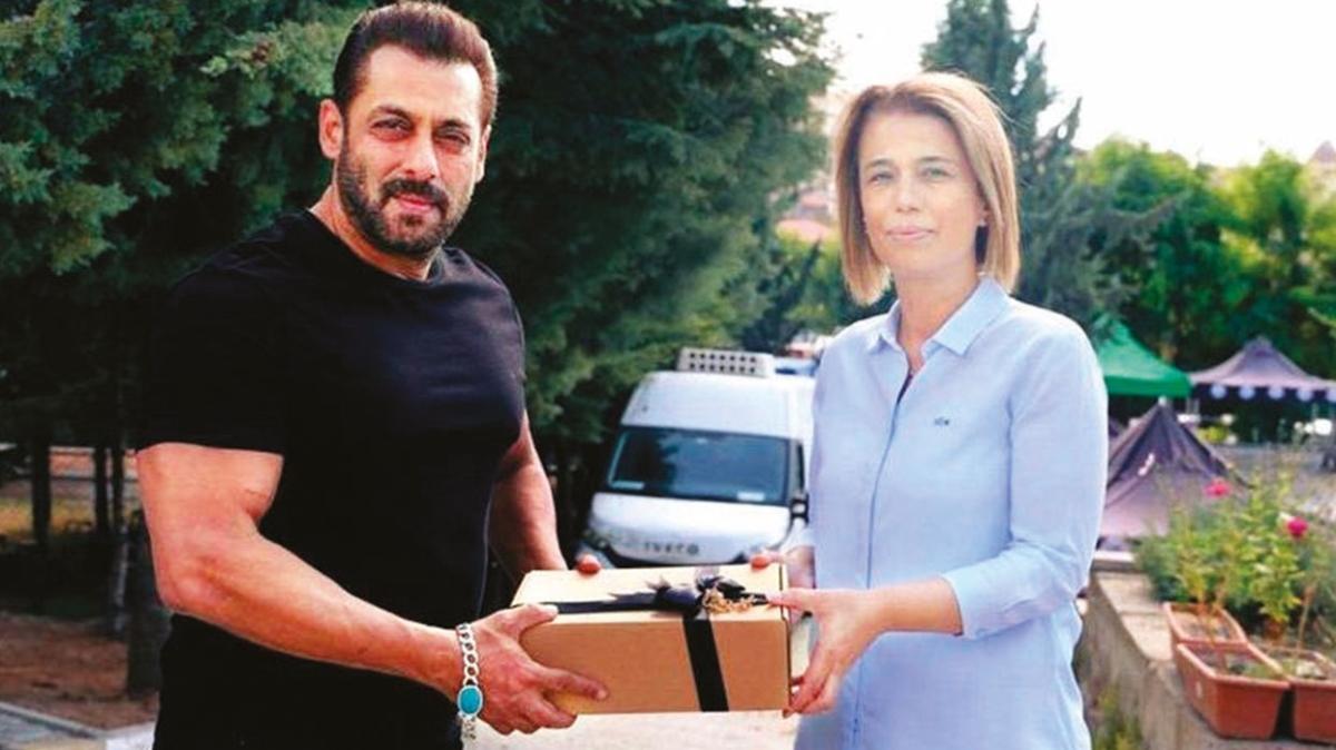 Bollywood yldz Salman Khan Kapadokya'da