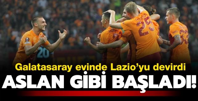 Aslan gibi balad! Ma sonucu: Galatasaray 1-0 Lazio