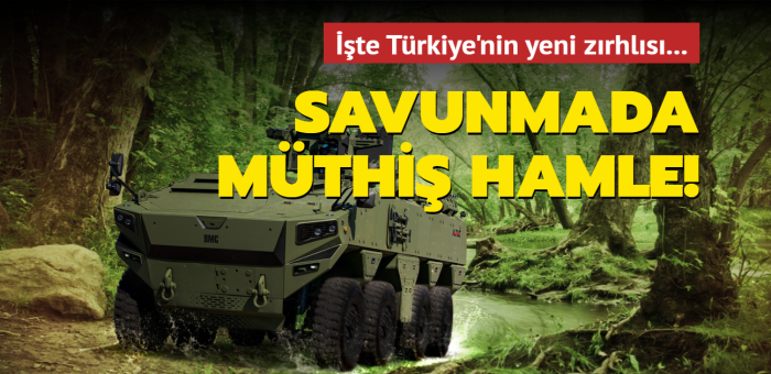 Savunmada mthi hamle! te Trkiye'nin yeni zrhls "Altu"