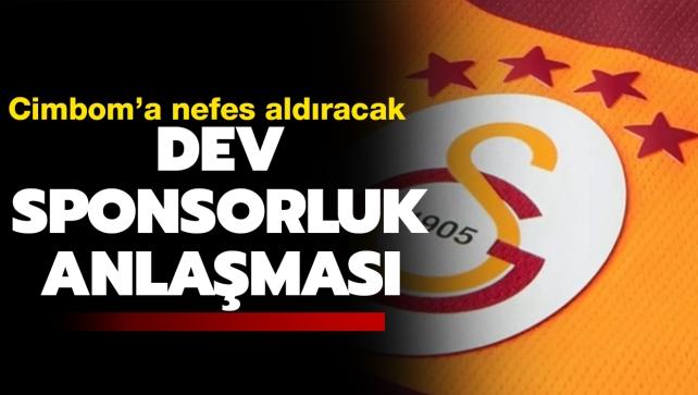 Galatasaray'dan 250 milyon TL'lik sponsorluk anlamas