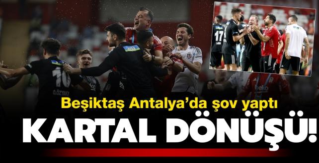 Antalya'da muhteem geri dn! Ma sonucu: Fraport TAV Antalyaspor 2-3 Beikta