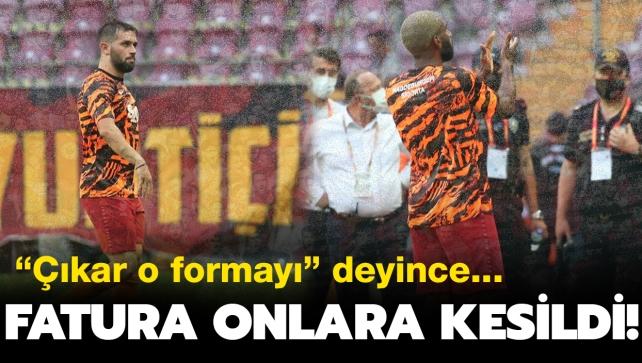 Galatasaray'da Ryan Babel, mer Bayram ve DeAndre Yedlin'e youn tepki: "kar o formay" szleri sahay terk ettirdi