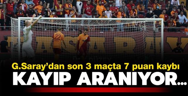 Kayp aranyor! Ma sonucu: Galatasaray 0-1 Aytemiz Alanyaspor