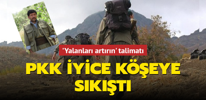 PKK iyice keye skt! 'Yalanlar artrn' talimat