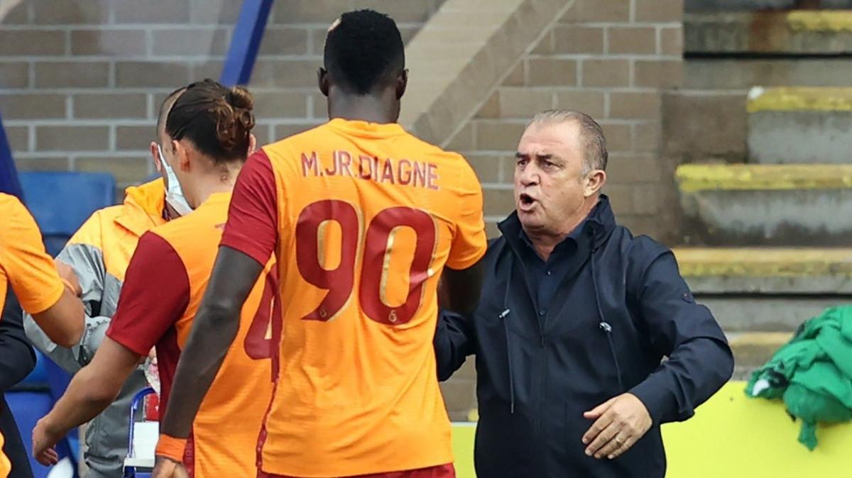 Mbaye Diagne'nin disiplinsiz hareketleri barda tard