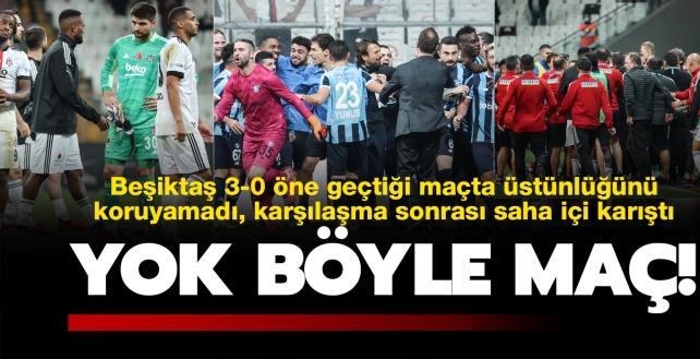 Yok byle ma! Ma sonucu: Beikta 3-3 Adana Demirspor