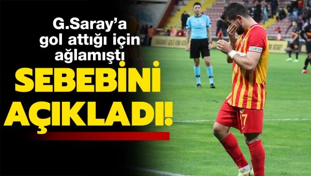 Galatasaray'a gol att iin alayan Emrah Basan'dan aklama