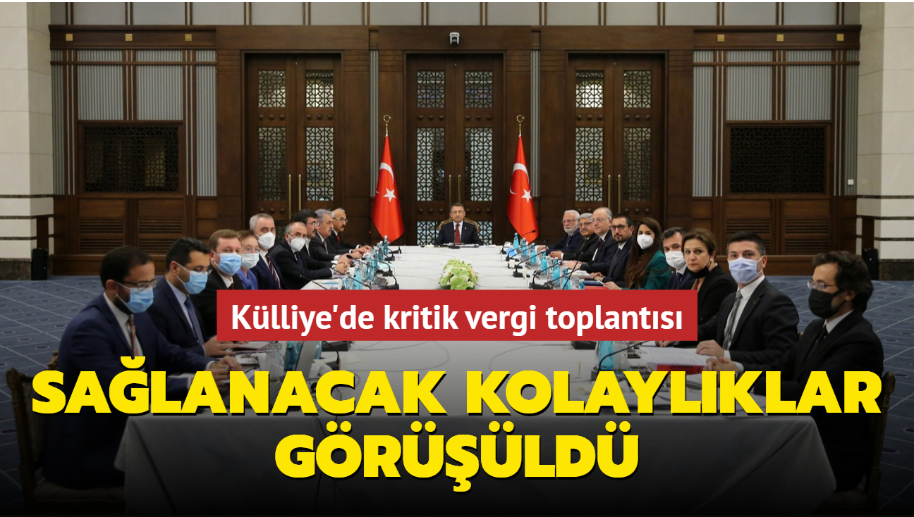 Klliye'de kritik vergi toplants... Salanacak kolaylklar grld