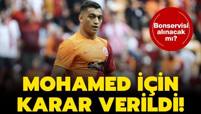Galatasaray'da Mostafa Mohamed'in kaderi belli oldu